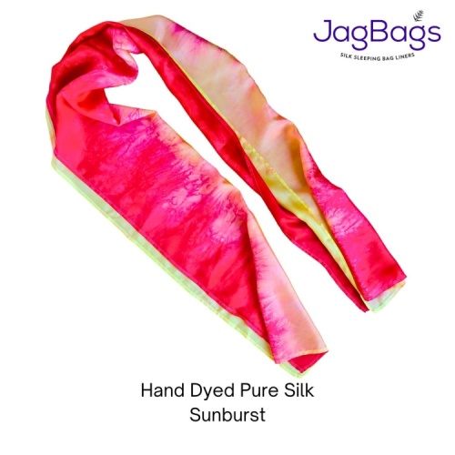 JagBag Long Silk Scarf - Sunburst